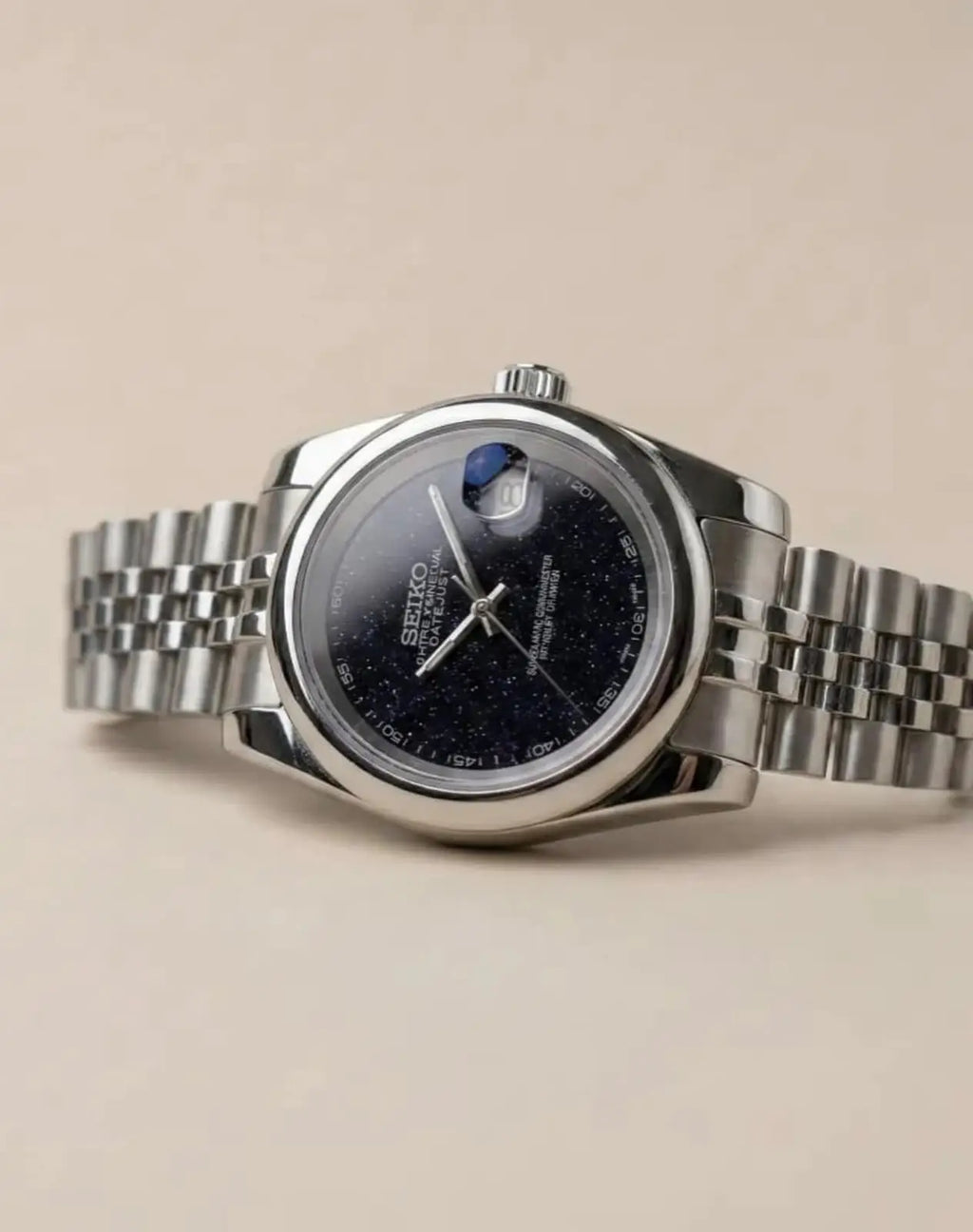 Seiko Galaxy Date Just Heavy Quality Black dial