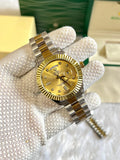 ROLEX DAY-DATE TWO-TONE DIMOND