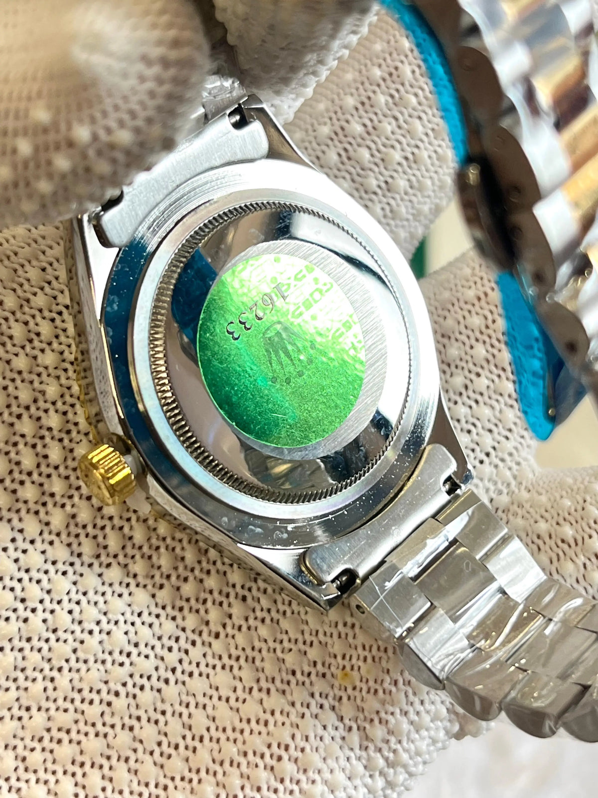 ROLEX DAY-DATE TWO-TONE DIMOND