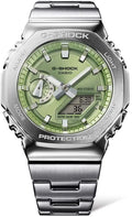 G Shock Men Quartz Green Dial Analo