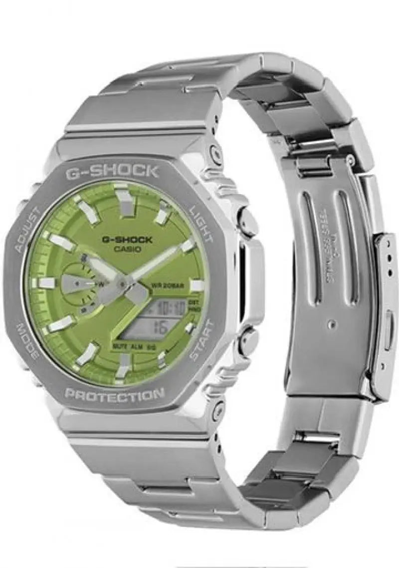 G Shock Men Quartz Green Dial Analo