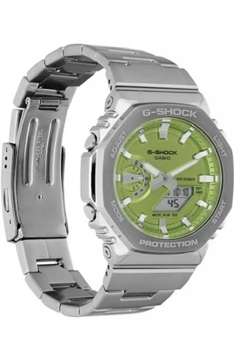 G Shock Men Quartz Green Dial Analo