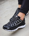 Nike P-6000 BLACK METALLIC SILVER