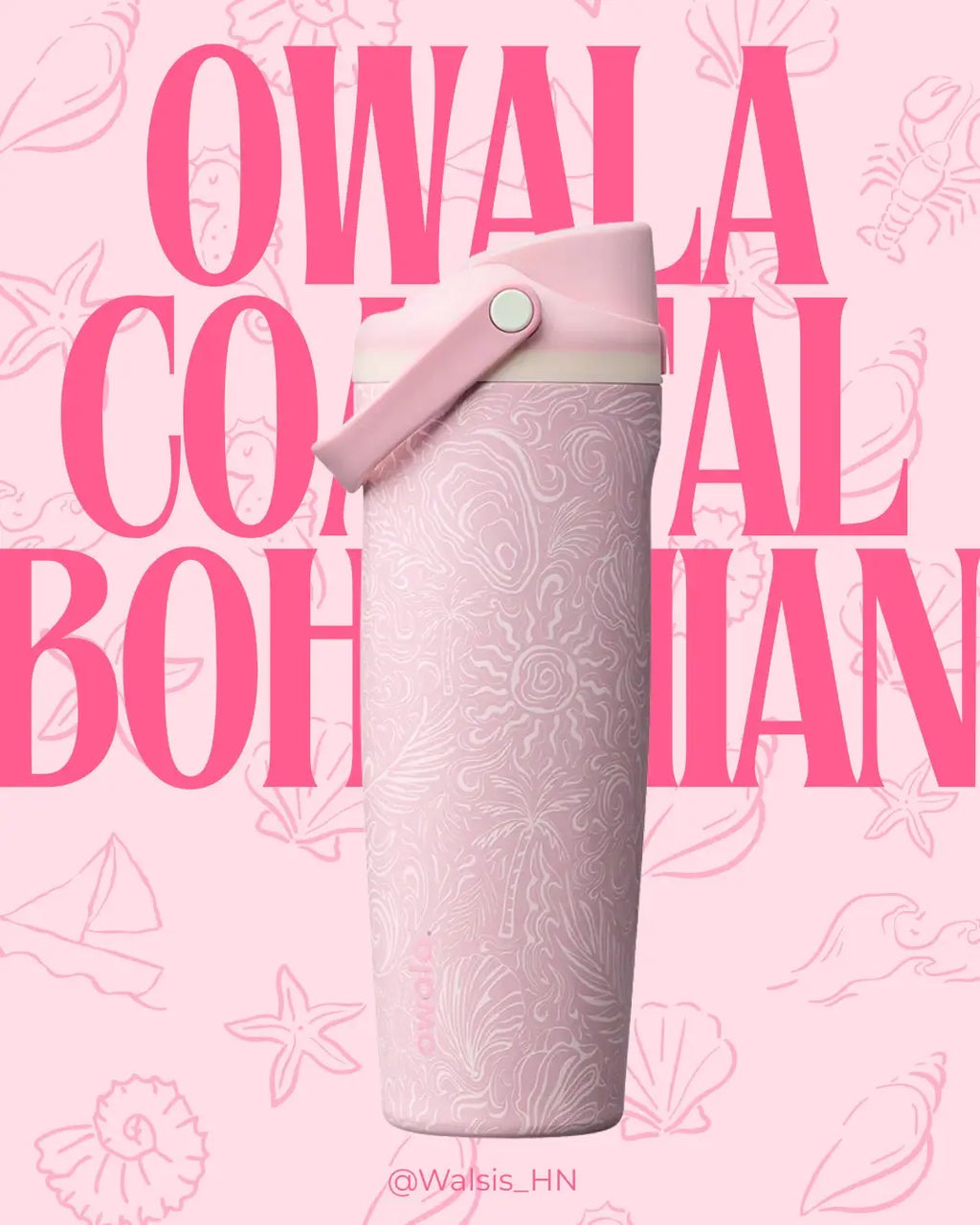 Owala Coastal Bohemian 30oz | 890 ml Tumbler