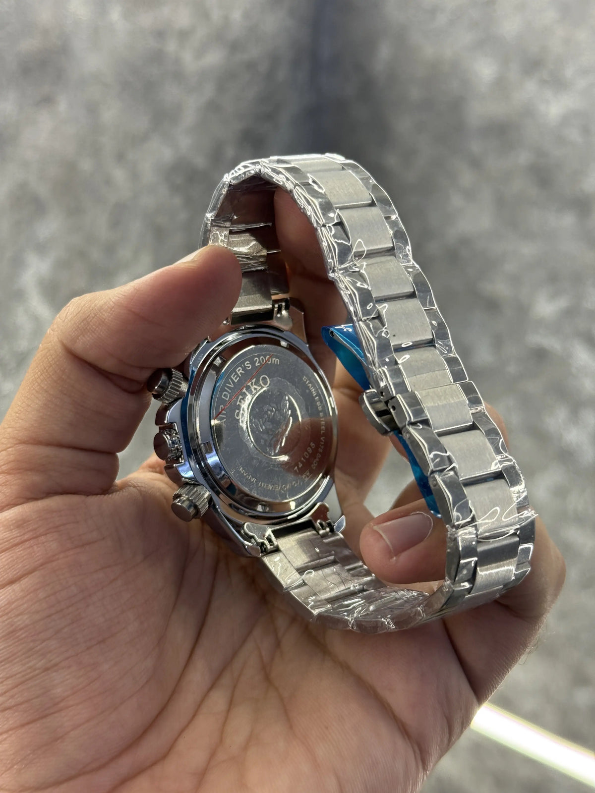 Seiko Solar All Chronograph Working Grey