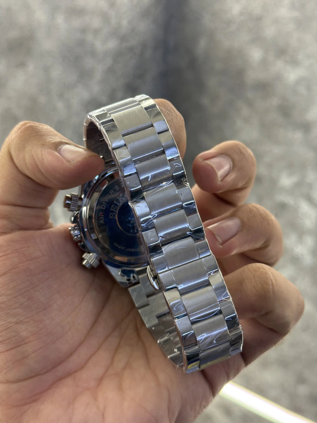Seiko Solar All Chronograph Working Grey
