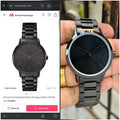 ARMANI EXCHANGE FULL BLACK