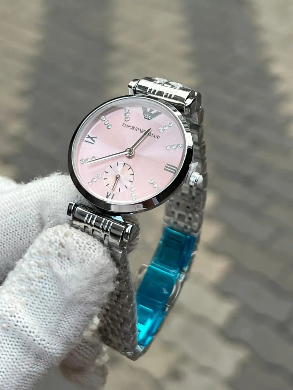 Emporio Armani Silver Pink