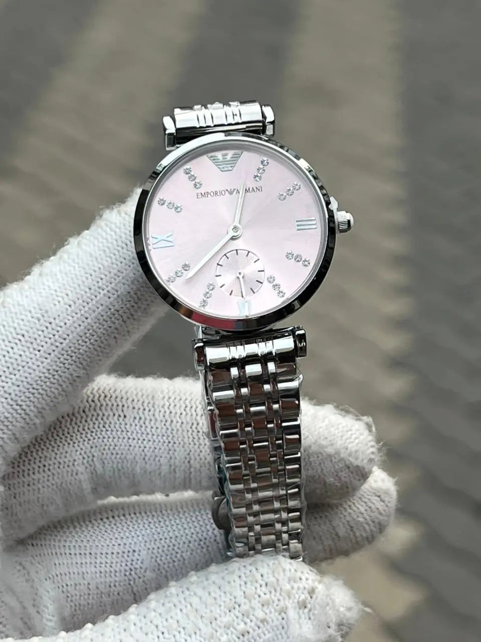Emporio Armani Silver Pink
