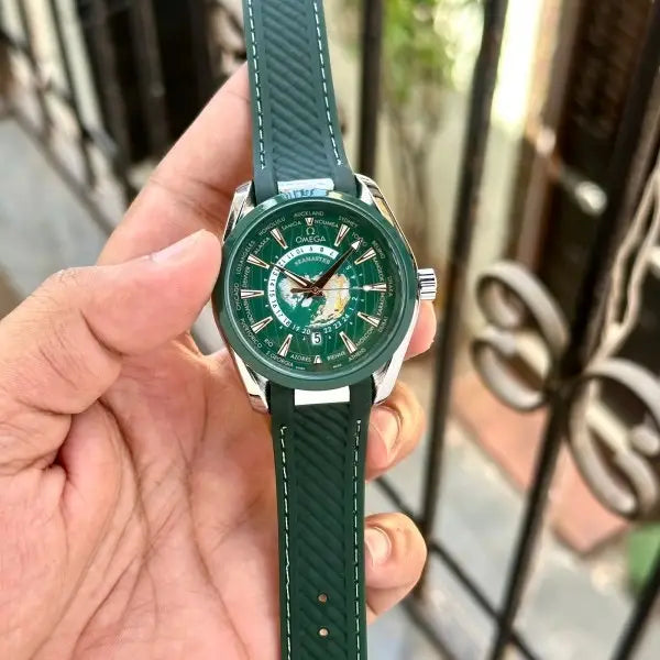 Omegg_a Seamaster Aqua Terra 150M Quartz World Map