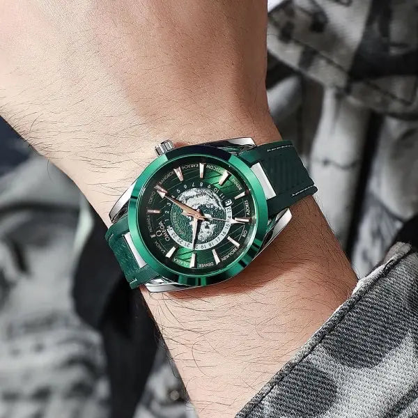 Omegg_a Seamaster Aqua Terra 150M Quartz World Map