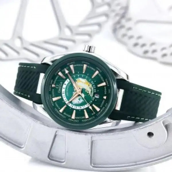 Omegg_a Seamaster Aqua Terra 150M Quartz World Map