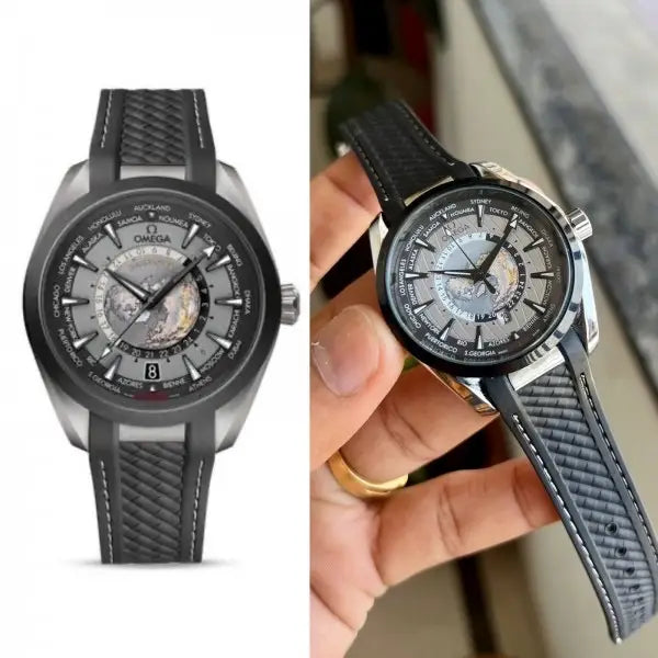 Omegg_a Seamaster Aqua Terra 150M Quartz World Map
