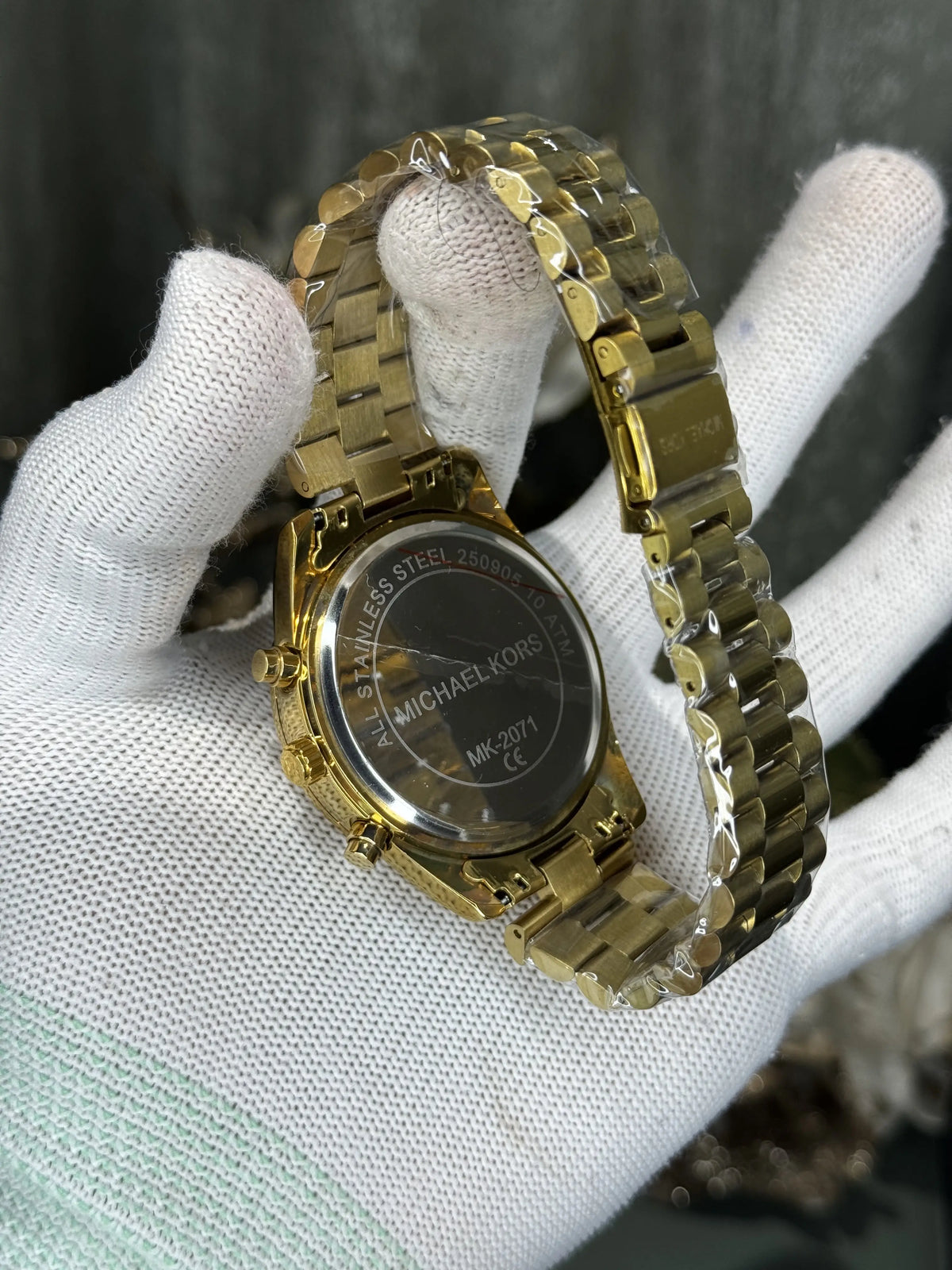 Michael Kor s Lexington Gold Black Premium Chrono
