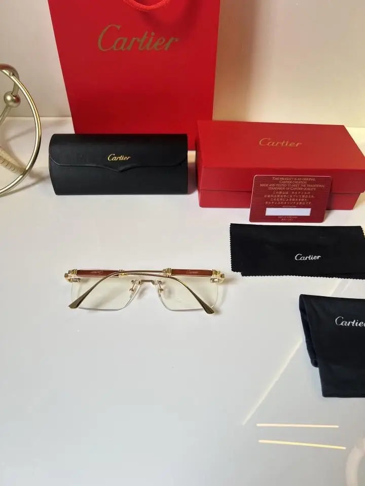 Cartier 2503 Gold Brown frame