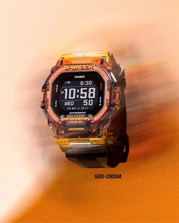 Casio G-Shock GBD-200SM ORANGE