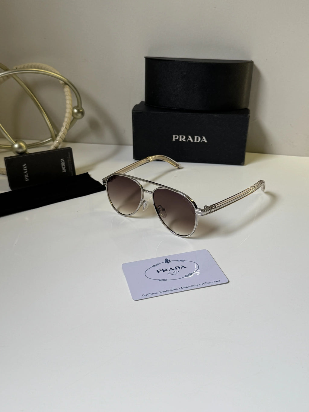 Prada_269_Silver_Brown_Aviator