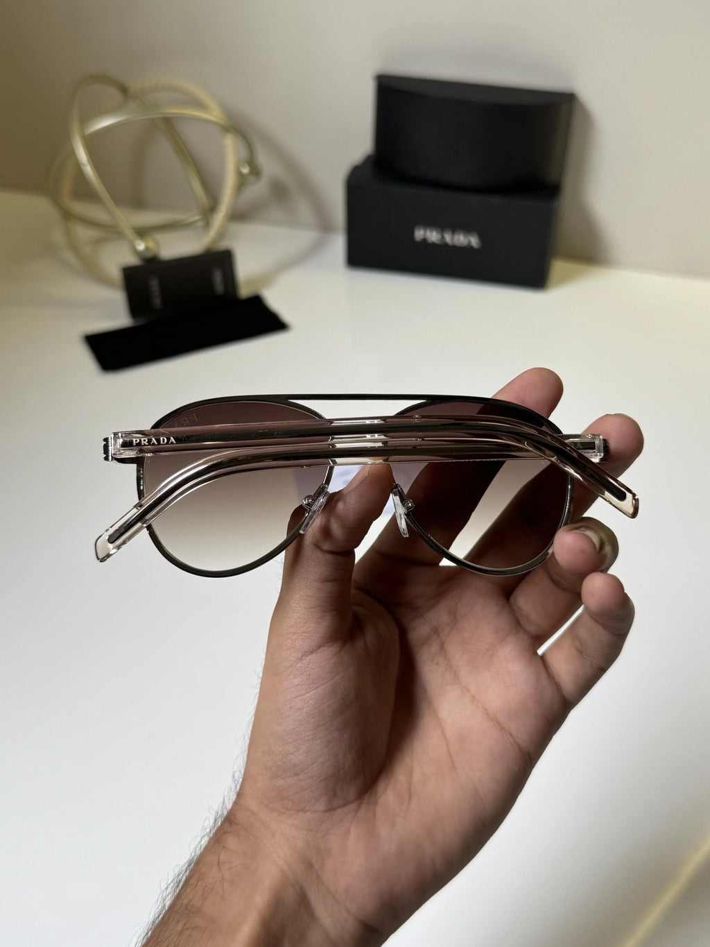 Prada_269_Silver_Brown_Aviator