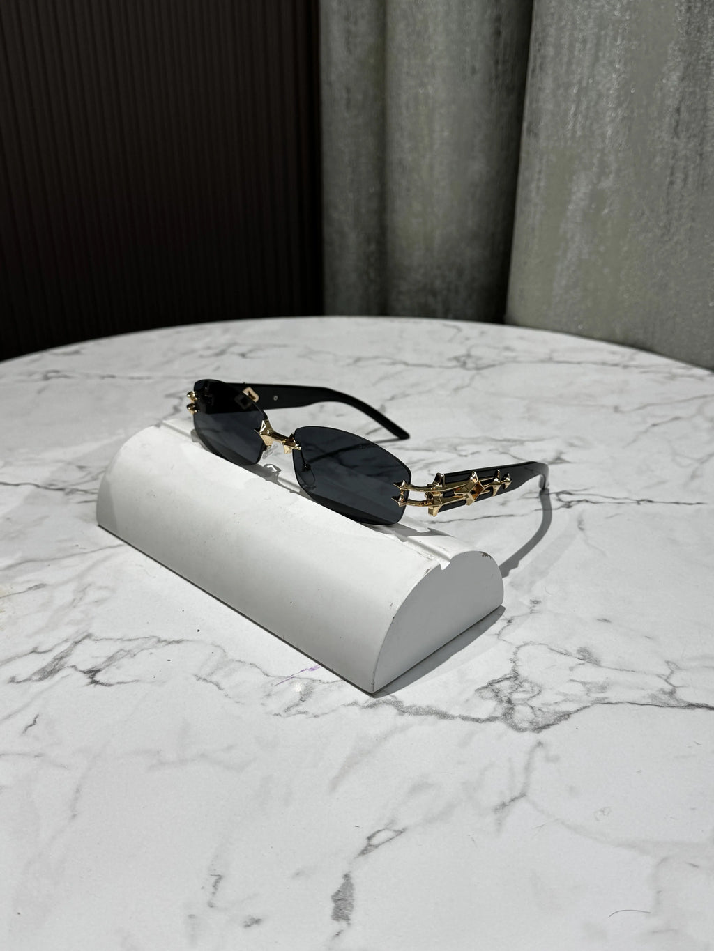 Gentle Monster Gold Black Premium Shades C15