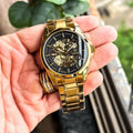 ROLEX AUTO GOLD BLACK