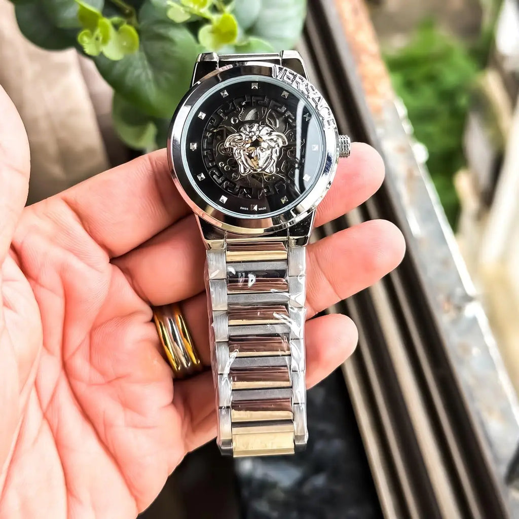VERSACE AUTO SILVER BLACK