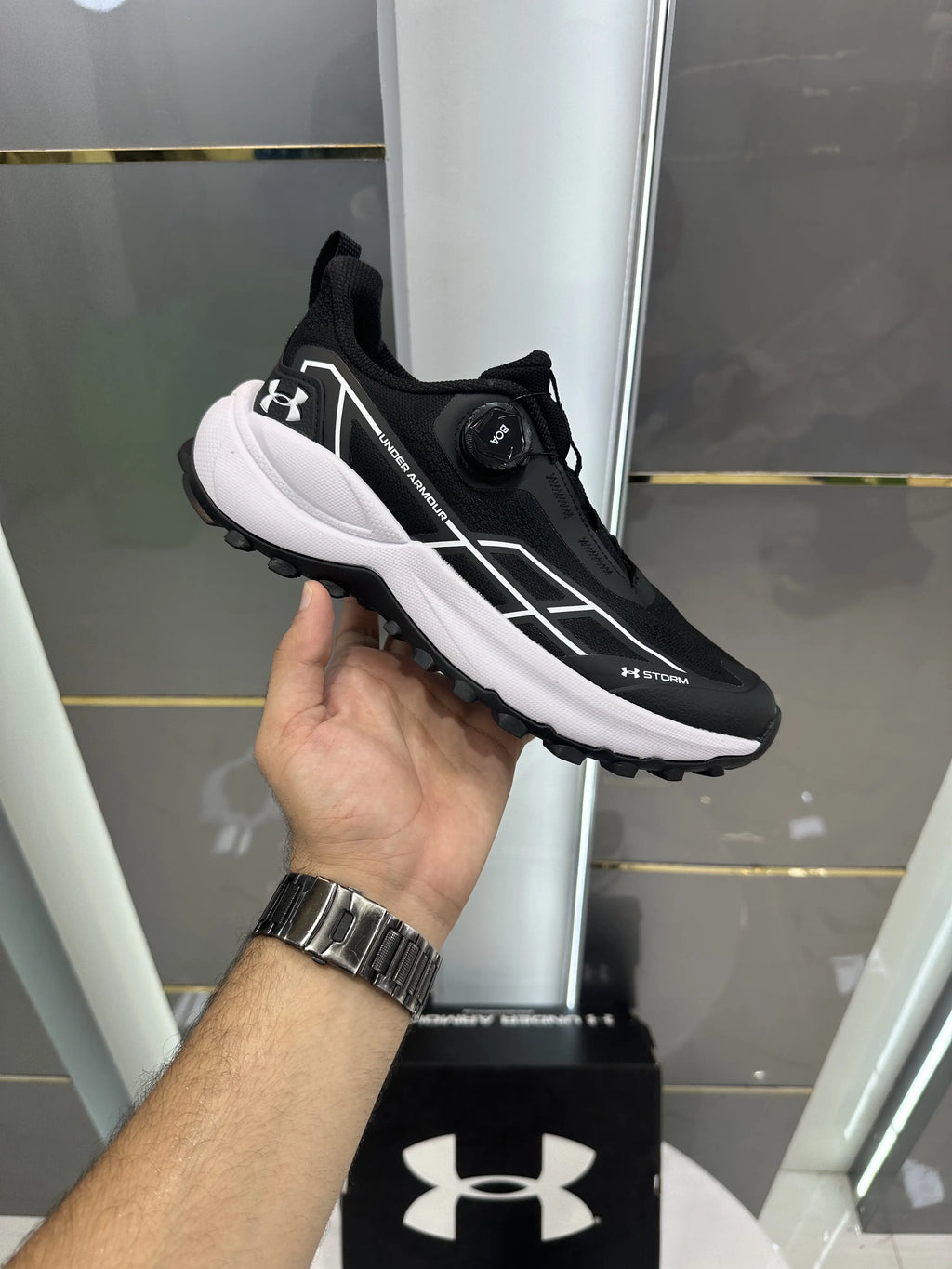 Under_Armour ATR Boa Black White Shoes