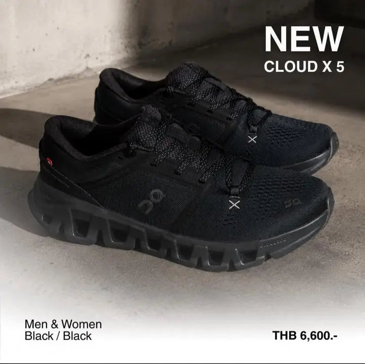 On Cloud X 5 BLACK