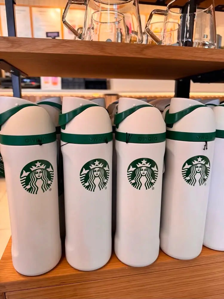Owala Starbucks FreeSip White 24Oz | 710ml Tumbler