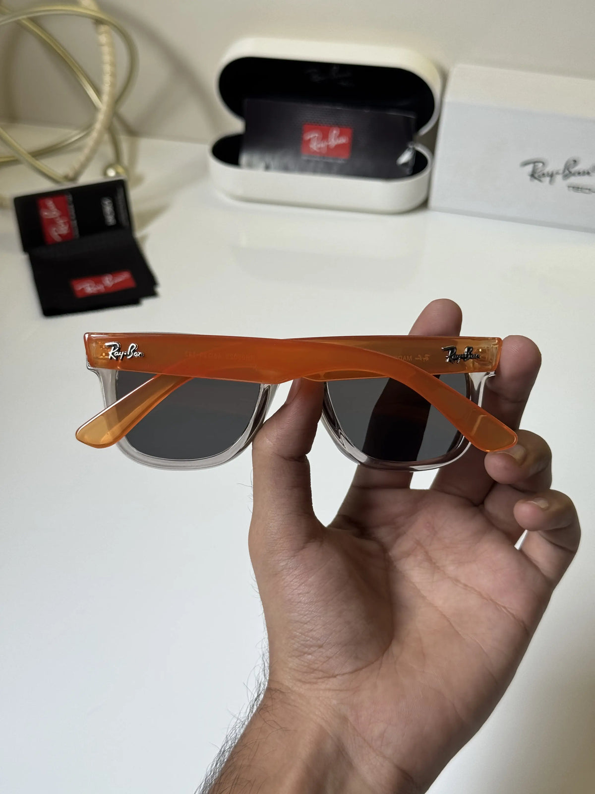 Rayban_502_Orange_Black