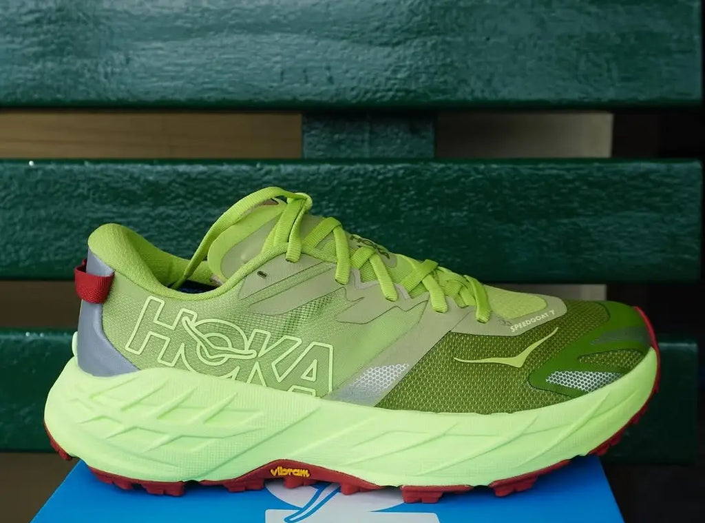 Hoka Speedgoat 7 Kiwi Neon