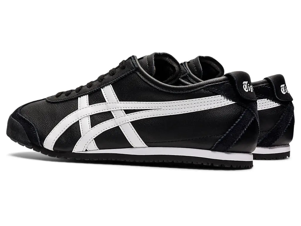 ONITSUKA TIGER MEXICO 66 BLACK/WHITE 1ST LETHER QUALITY