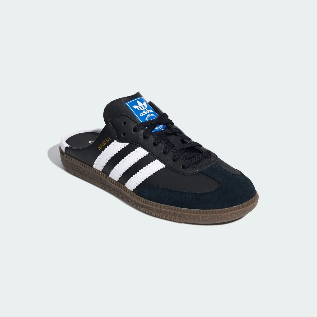 ADIDAS SAMBA OG MULE WHITE BLACK FIX