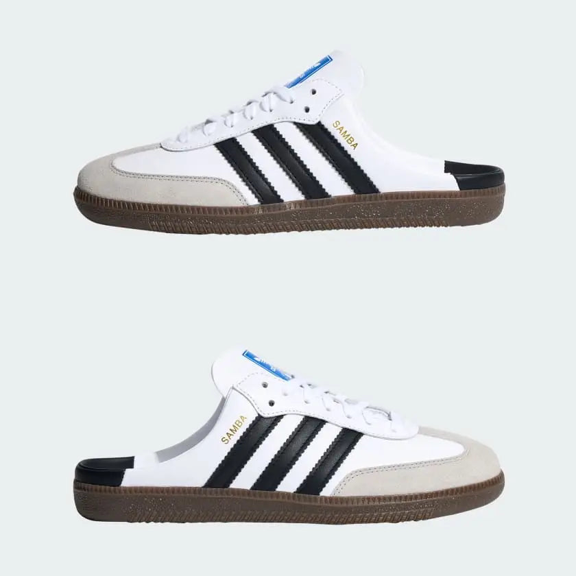 ADIDAS SAMBA MULE OG WHITE FIX
