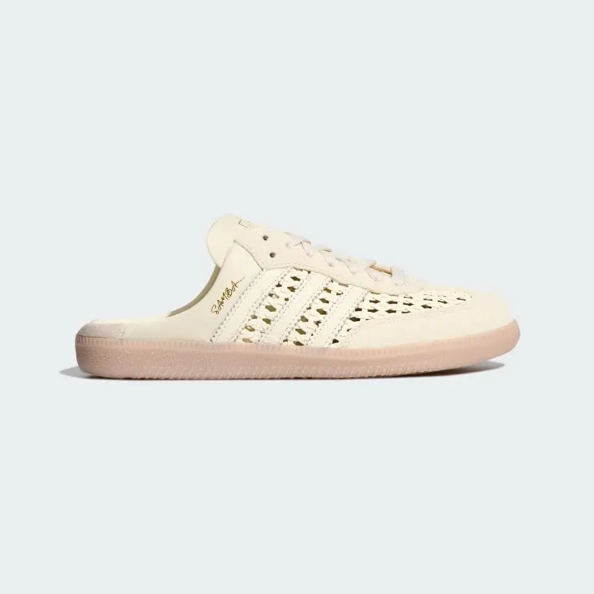 ADIDAS SAMBA OG MULE SHALLOW RICE CREAM/WHITE