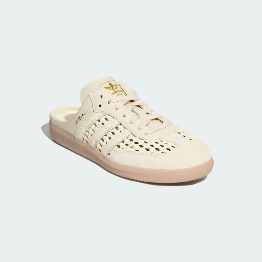 ADIDAS SAMBA OG MULE SHALLOW RICE CREAM/WHITE