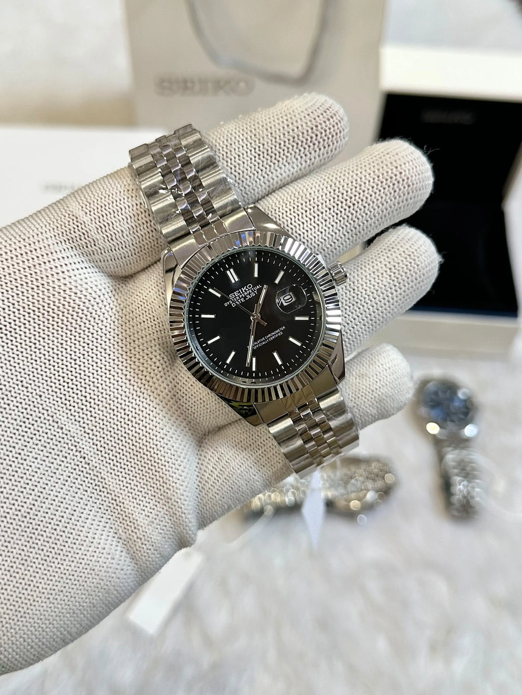 Seiko Oyster Perpetual Date Just Movment Like Automatic