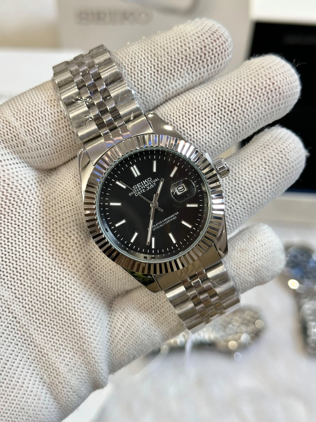 Seiko Oyster Perpetual Date Just Movment Like Automatic