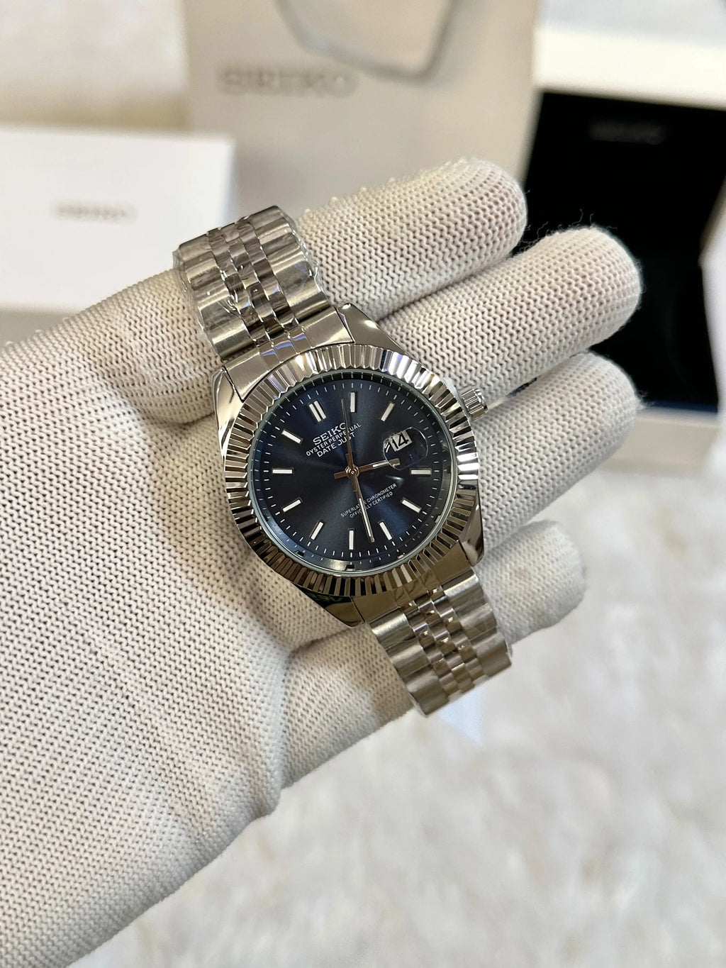 Seiko Oyster Perpetual Date Just Movment Like Automatic