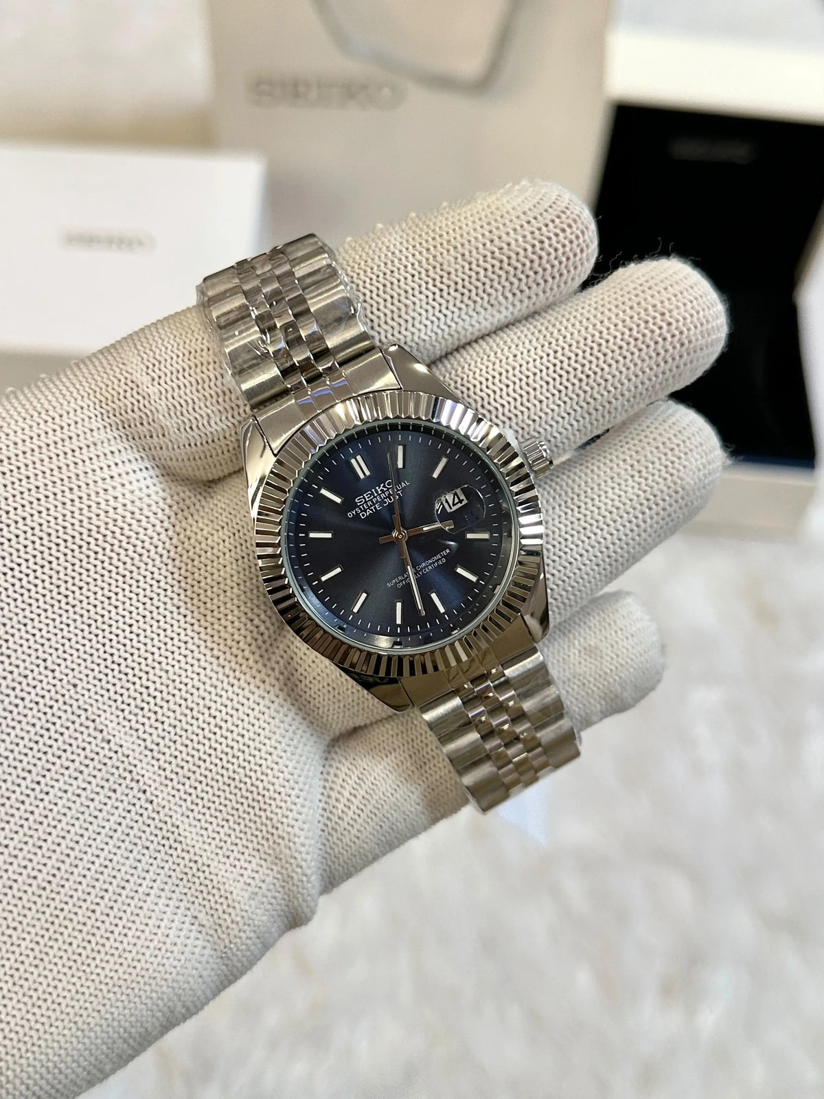 Seiko Oyster Perpetual Date Just Movment Like Automatic