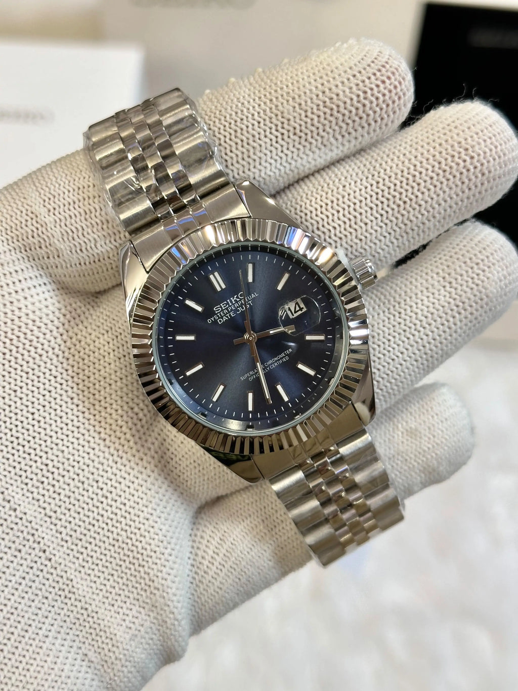 Seiko Oyster Perpetual Date Just Movment Like Automatic