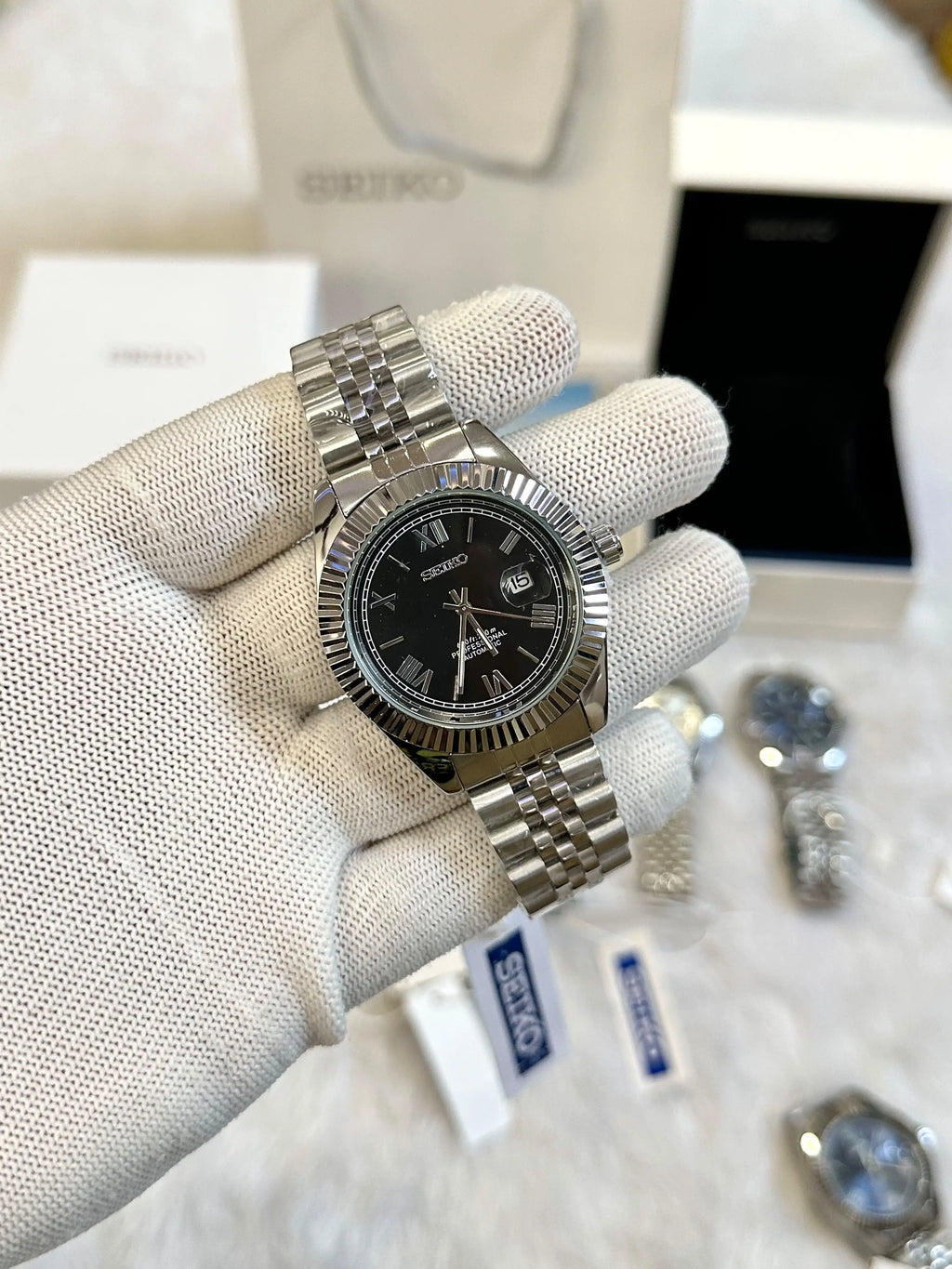 Seiko Oyster Perpetual Date Just Movment Like Automatic
