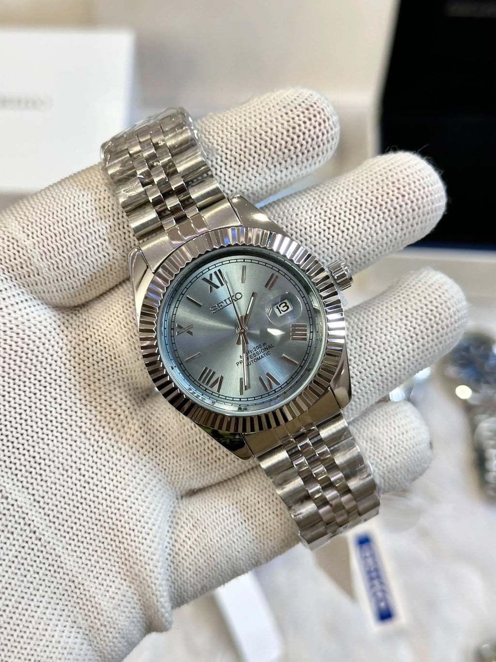 Seiko Oyster Perpetual Date Just Movment Like Automatic