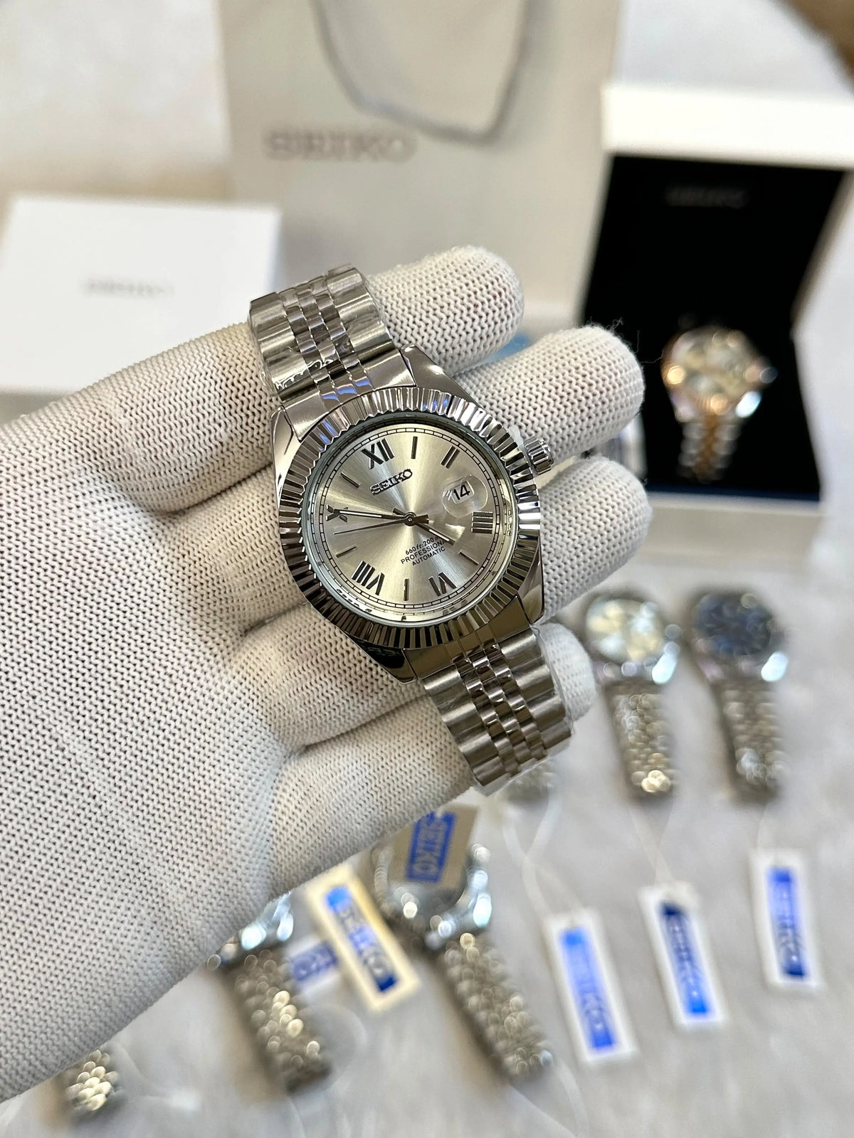 Seiko Oyster Perpetual Date Just Movment Like Automatic