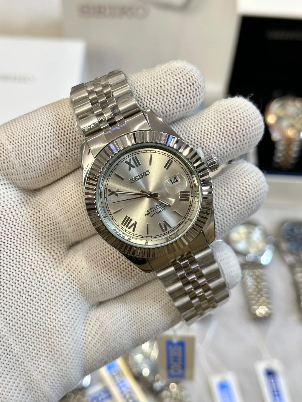 Seiko Oyster Perpetual Date Just Movment Like Automatic