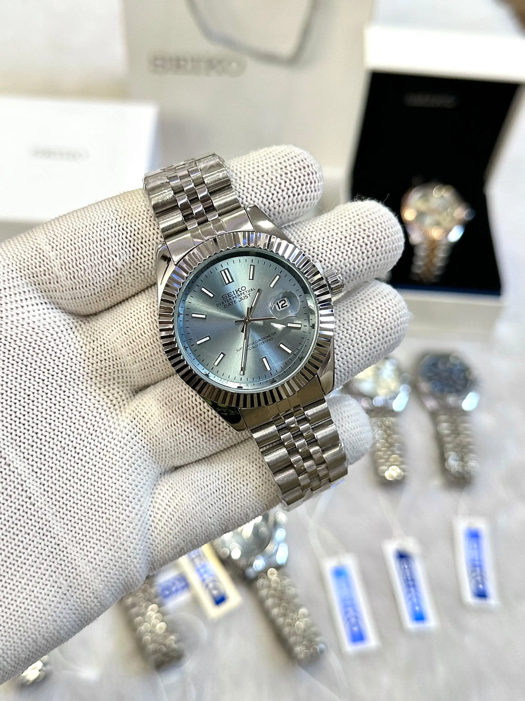 Seiko Oyster Perpetual Date Just Movment Like Automatic
