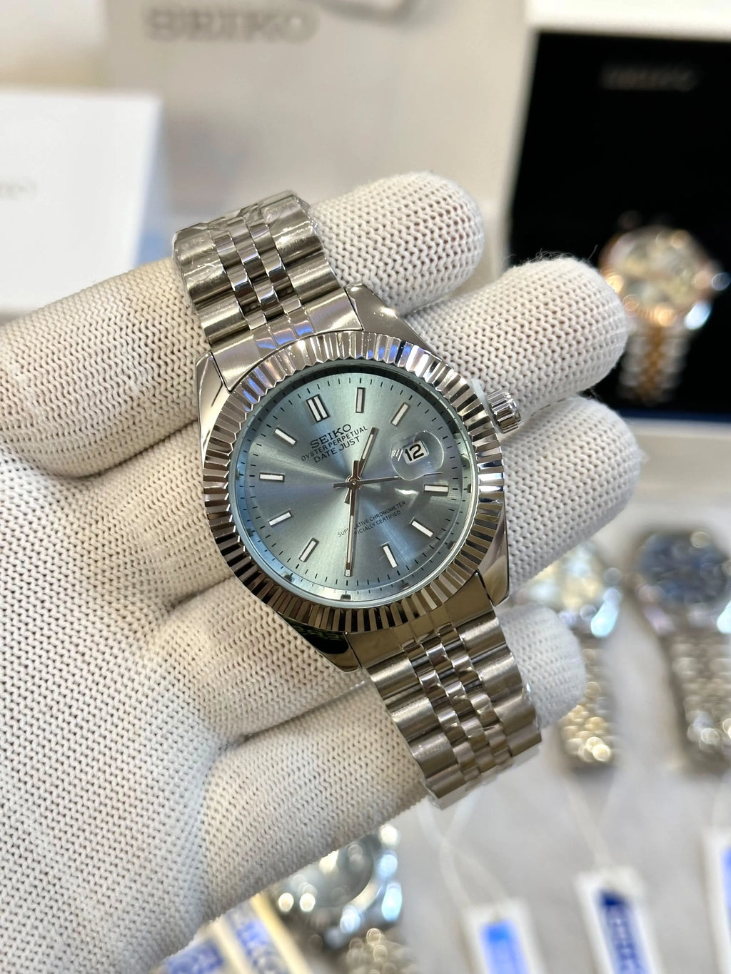 Seiko Oyster Perpetual Date Just Movment Like Automatic