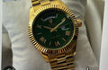 Role x Oyster Perpetual Day date Gold Green