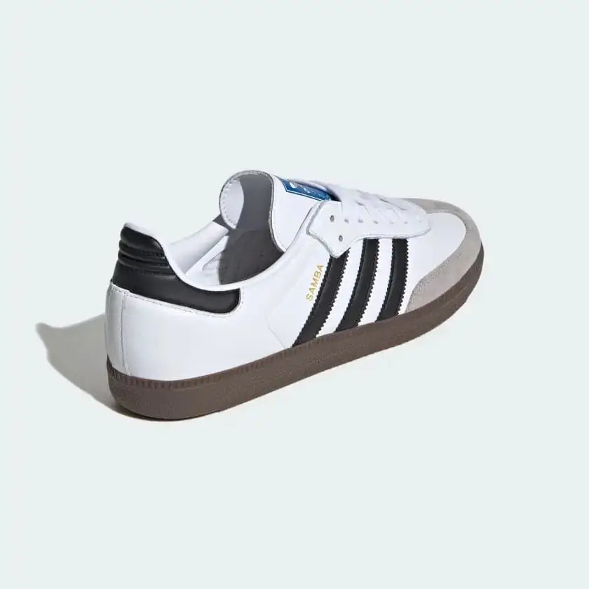 ADIDAS SAMBA OG WHITE WITH OG BOX BUTTER PAPER TAGS & EXTRA LACES