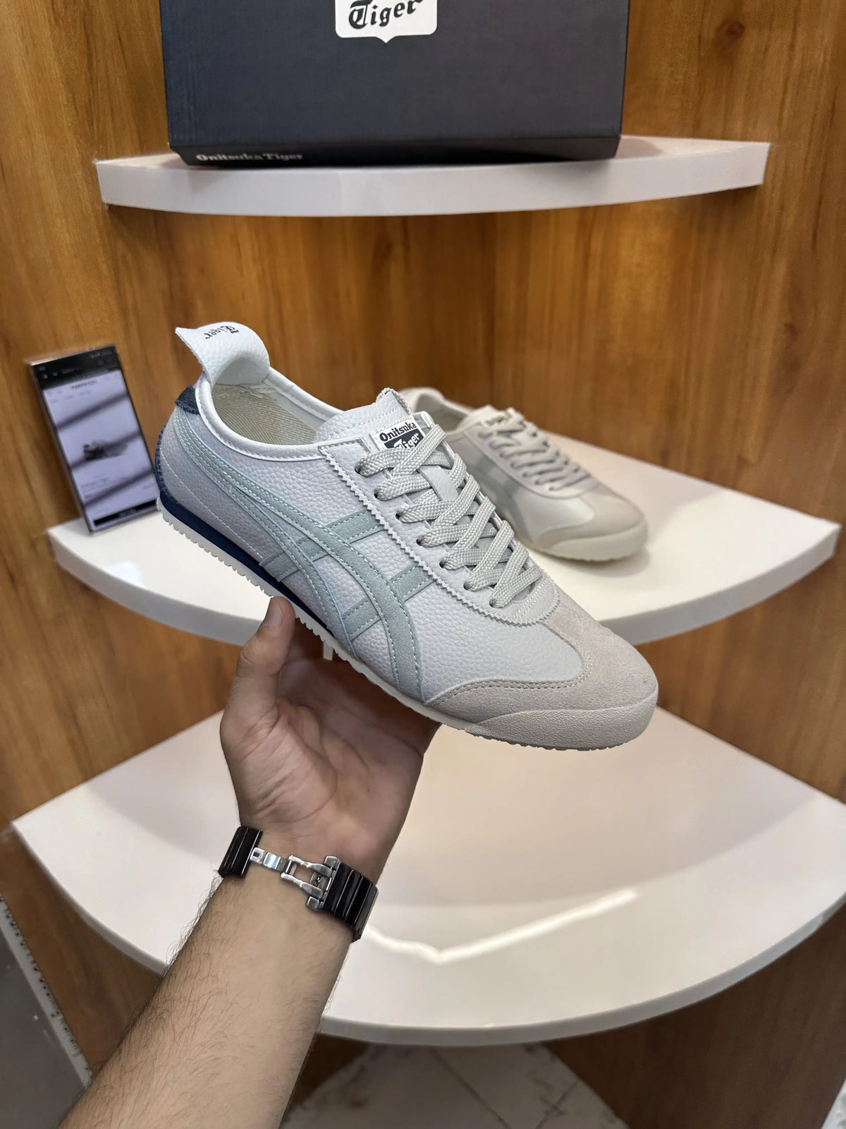 Onitsuka_Tiger Mexico 66 Light Blue Ice Sneakers