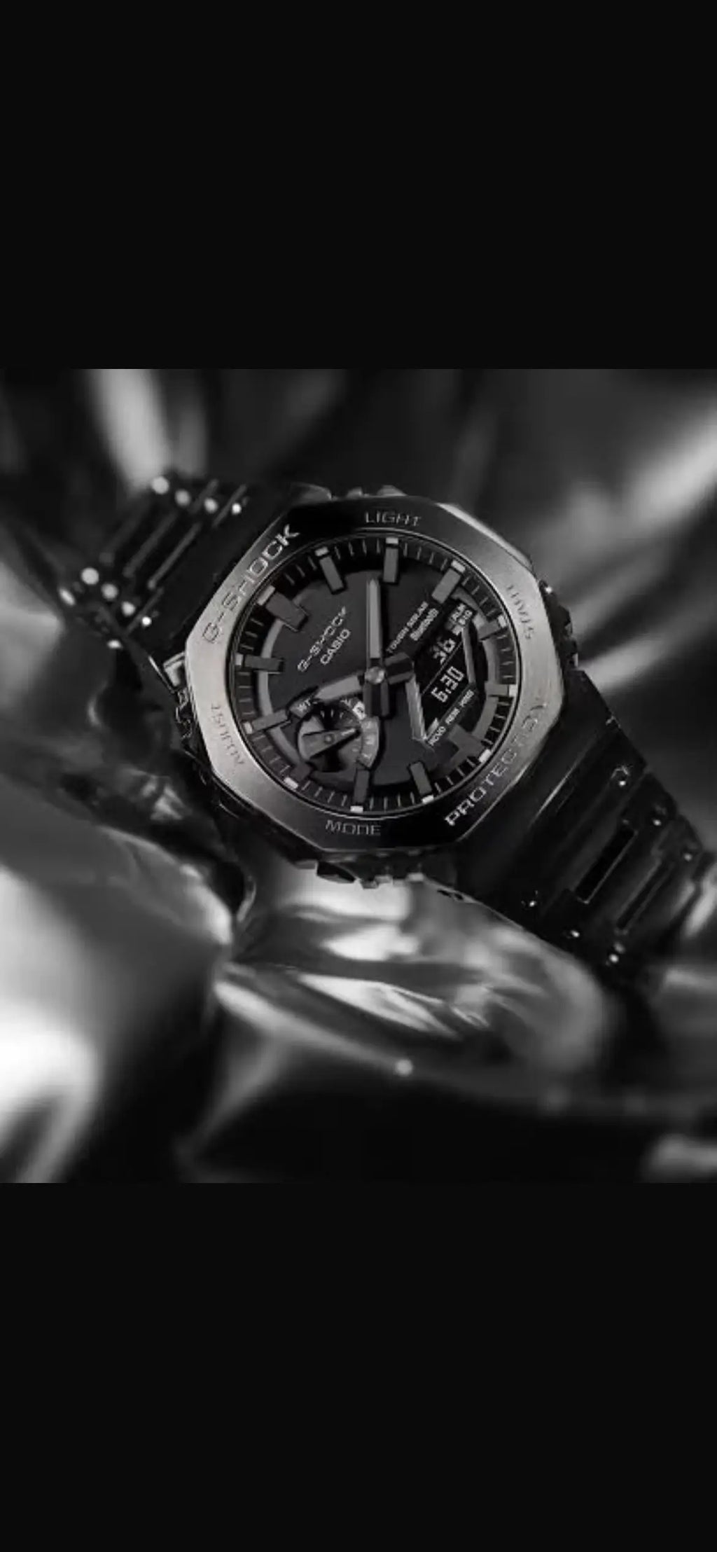 CASIO G-SHOCK GM2100 METAL FULL BLACK